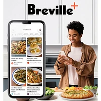 Breville Smart Oven Air Fryer Compact Countertop Convention Oven - Brushed Stainless Steel