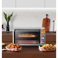 Breville Smart Oven Air Fryer Compact Countertop Convention Oven - Brushed Stainless Steel