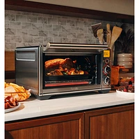 Breville Smart Oven Air Fryer Compact Countertop Convention Oven - Brushed Stainless Steel