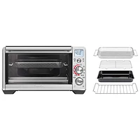 Breville Smart Oven Air Fryer Compact Countertop Convention Oven - Brushed Stainless Steel