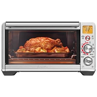 Breville Smart Oven Air Fryer Compact Countertop Convention Oven - Brushed Stainless Steel