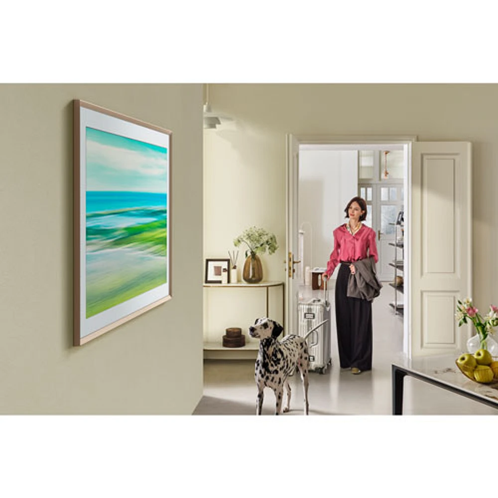 Téléviseur intelligent Tizen HDR Neo QLED UHD 4K 65 po The Frame Pro de Samsung (QN65LS03FWFXZC) - 2025