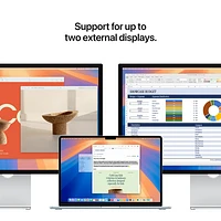 MacBook Air de 15,3 po avec Touch ID d'Apple (2025) - Comète (M4 d'Apple/RAM 24 Go/SSD 512 Go) - Anglais