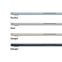 MacBook Air de 15,3 po avec Touch ID d'Apple (2025) - Comète (M4 d'Apple/RAM 24 Go/SSD 512 Go) - Anglais