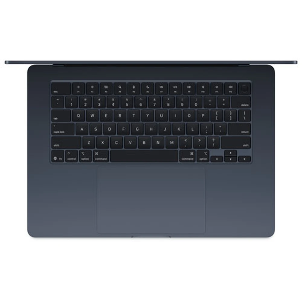 MacBook Air de 15,3 po avec Touch ID d'Apple (2025) - Minuit (M4 d'Apple/RAM 16 Go/SSD Go