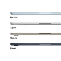 Apple MacBook Air 13.6" w/ Touch ID (2025) - Sky Blue (Apple M4 / 16GB RAM / 512GB SSD) - French