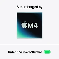 Apple MacBook Air 13.6" w/ Touch ID (2025) - Midnight (Apple M4 / 16GB RAM / 256GB SSD