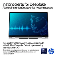 Portable Copilot+ PC 2-en-1 tactile de 16 po OmniBook 7 Flip de HP (Core Ultra 5-226v d'Intel/RAM 16 Go/SSD 512 Go)