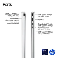 Portable Copilot+ PC 2-en-1 tactile de 16 po OmniBook 7 Flip de HP (Core Ultra 5-226v d'Intel/RAM 16 Go/SSD 512 Go)