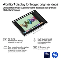 Portable Copilot+ PC 2-en-1 tactile de 16 po OmniBook 7 Flip de HP (Core Ultra 5-226v d'Intel/RAM 16 Go/SSD 512 Go)