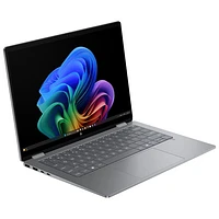 HP Omnibook X 14" 2-in-1 Touchscreen Laptop - Glacier Silver Aluminium (AMD Ryzen AI 7/32GB RAM/1TB SSD/Win11 Home)