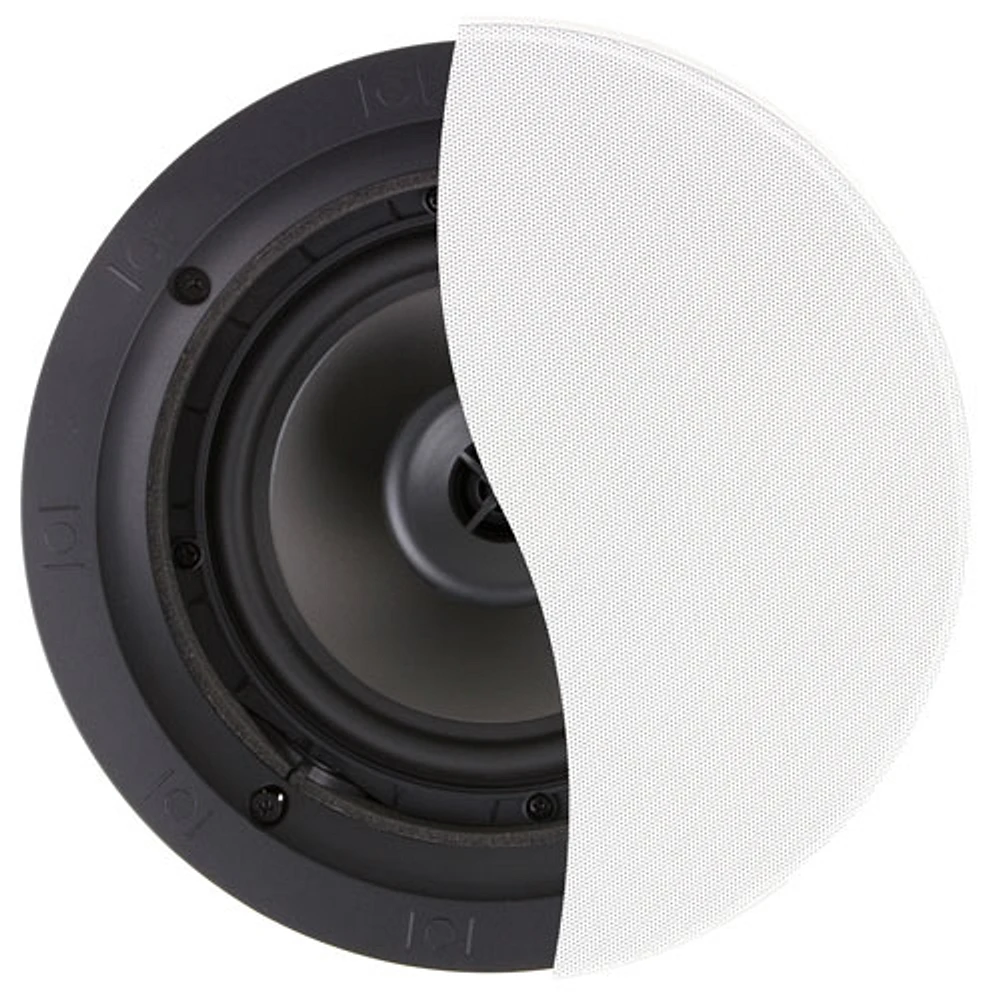 Haut-parleur encastrable au plafond de 6,5 po, 200 W CDT2650CII de Klipsch - Unité - Blanc