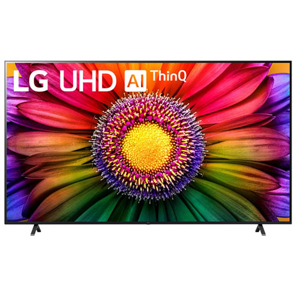 Téléviseur intelligent DEL HDR UHD 4K AI UR80 de 86 po de LG (86UR8000AUA) - 2025