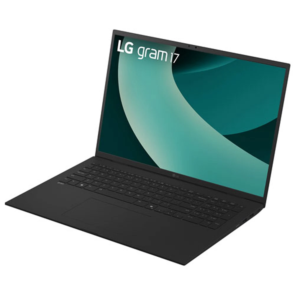 LG Gram 17" Laptop - Obsidian Black (Intel Core Ultra 7 265V/16GB RAM/1TB SSD/Windows 11)