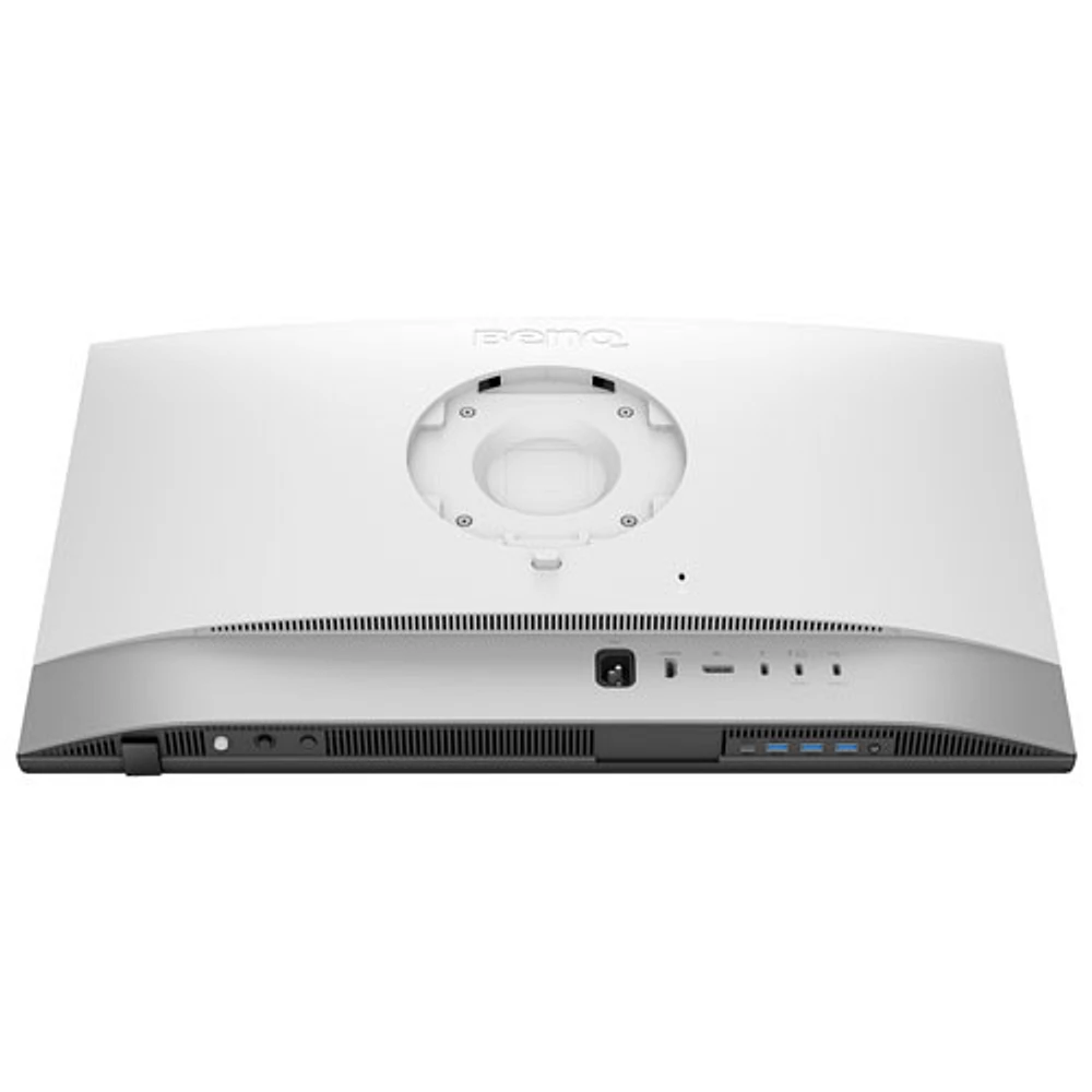 Moniteur de designer DEL IPS 5K 60 Hz de 27 po de BenQ avec temps de réponse gris à gris de 5 ms avec ports Thunderbolt 4 (PD2730S) - Argenté