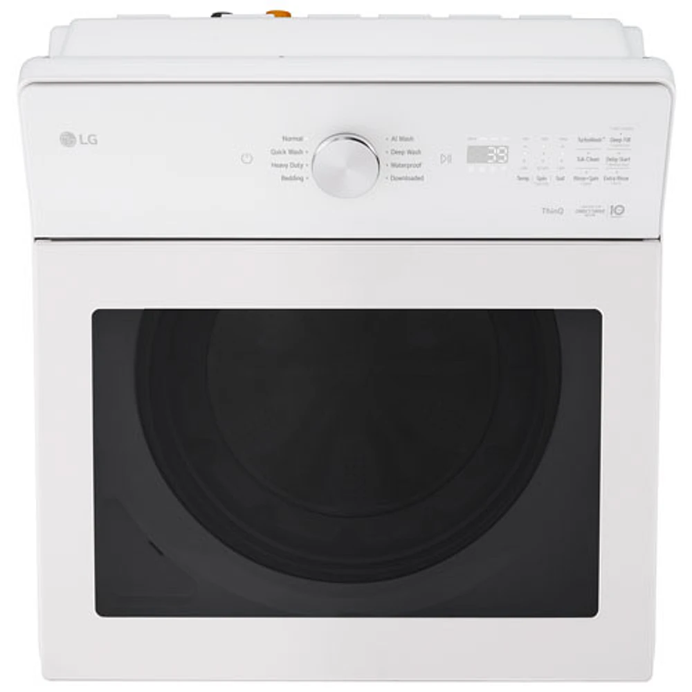 LG 5.8 Cu. Ft. High Efficiency Top Load Washer (WT8200CW) - Alpine White