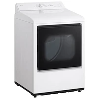 LG 7.3 Cu. Ft. Electric Dryer with Sensor Dry (DLE8200W) - Alpine White