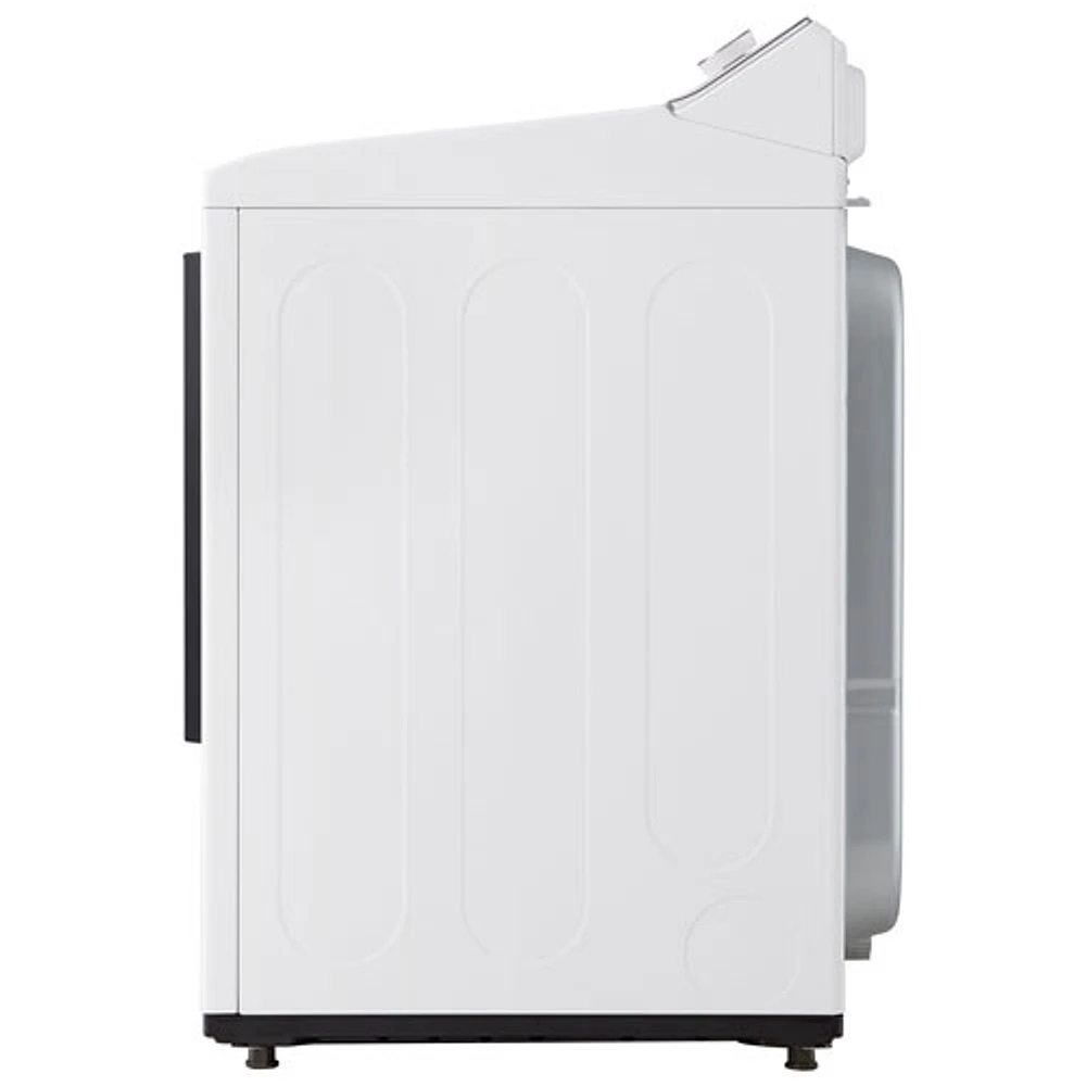 LG 7.3 Cu. Ft. Electric Dryer with Sensor Dry (DLE8200W) - Alpine White