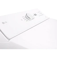 LG 7.3 Cu. Ft. Electric Dryer with Sensor Dry (DLE8200W) - Alpine White