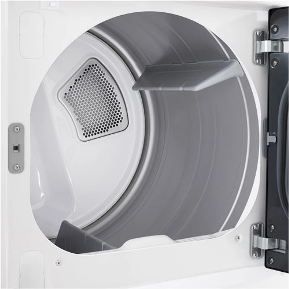 LG 7.3 Cu. Ft. Electric Dryer with Sensor Dry (DLE8200W) - Alpine White