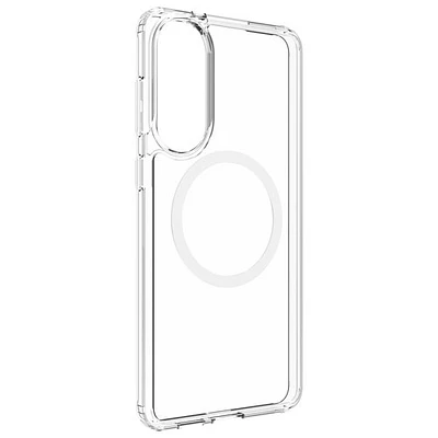 Étui rigide ajusté Qi2 Iceland Pro de dbramante1928 pour Galaxy S25 Edge - Transparent