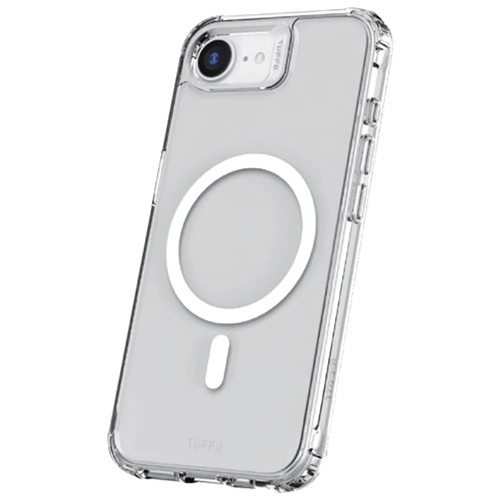 Tuff8 Mag Rugged Fitted Hard Shell Case with MagSafe for iPhone 16e - Clear