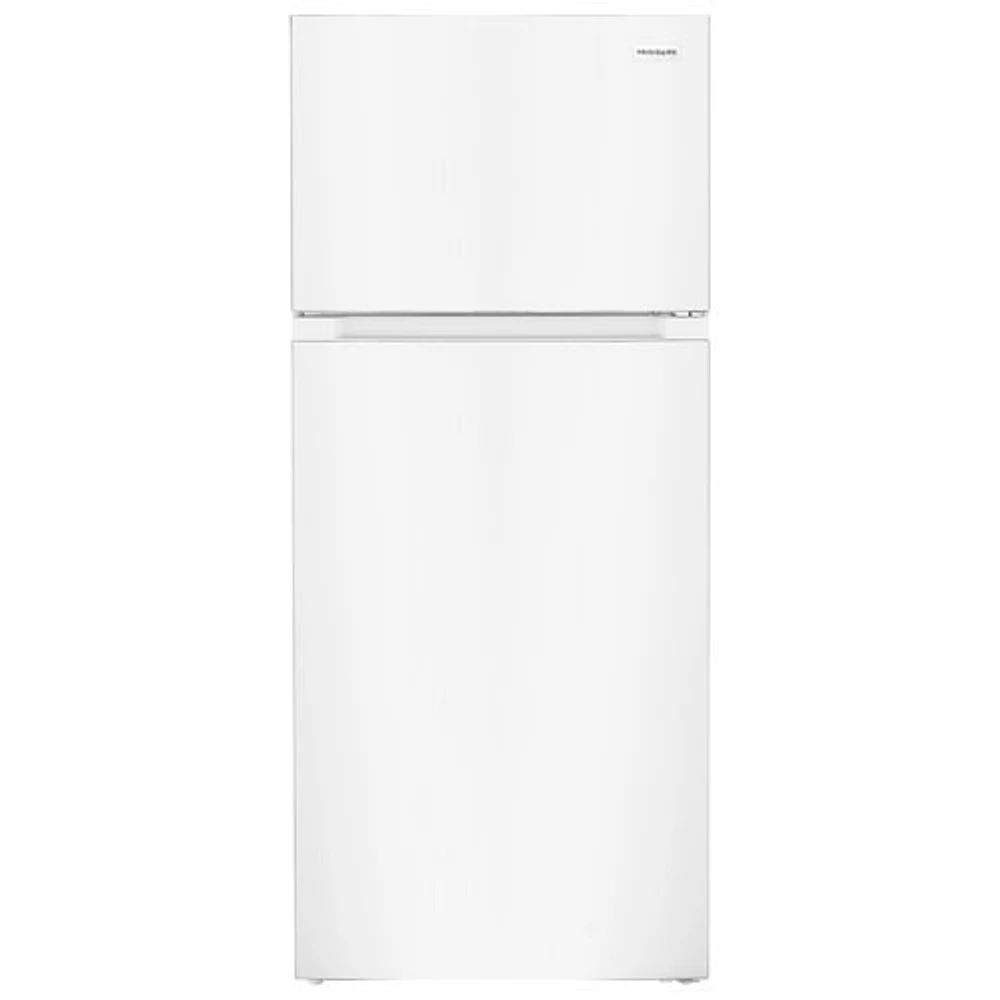 Boîte ouverte - Réfrigérateur à congélateur supérieur 16 pi³ 28 po de Frigidaire (FRTE1622AW) - Blanc