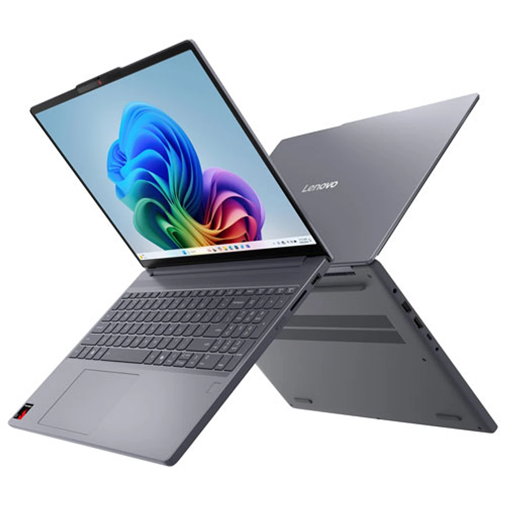 Lenovo IdeaPad Slim 3x 15.3" Laptop - Luna Grey (Snapdragon X/16GB RAM/512GB SSD/Windows 11)