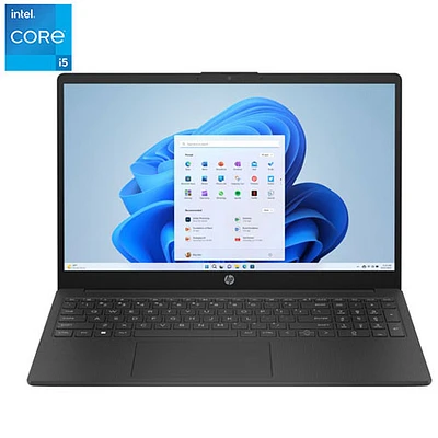 Portable de 15,6 po de HP - Noir de jais (Core i5-1334U d'Intel/RAM 16 Go/SSD 512 Go/Windows 11)