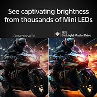 Téléviseur intelligent Google HDR mini-DEL UHD 4K de 85 po BRAVIA 5 série XR50 de Sony (K85XR50) - 2025