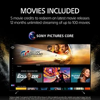 Téléviseur intelligent Google HDR mini-DEL UHD 4K de 85 po BRAVIA 5 série XR50 de Sony (K85XR50) - 2025