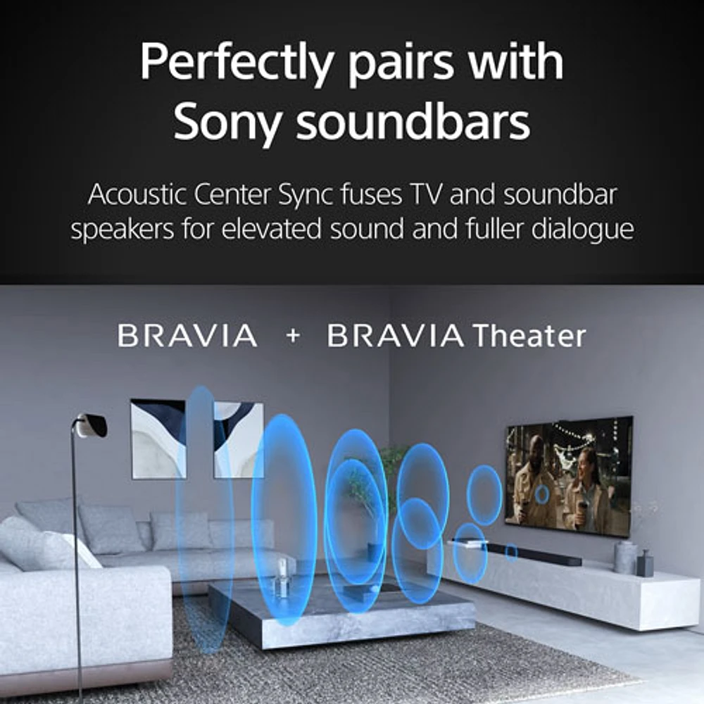 Téléviseur intelligent Google HDR mini-DEL UHD 4K de 85 po BRAVIA 5 série XR50 de Sony (K85XR50) - 2025