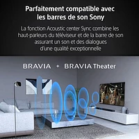 Téléviseur intelligent Google HDR mini-DEL UHD 4K de 85 po BRAVIA 5 série XR50 de Sony (K85XR50) - 2025