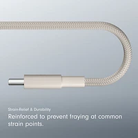 Beats By Dr. Dre 1.5m (4.9 ft.) USB-A to USB-C Woven Cable (MDGJ4LL/A) - Surge Stone