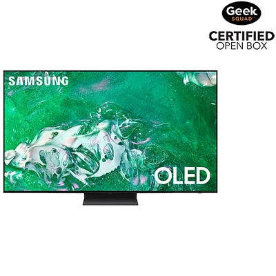 Boîte ouverte - Téléviseur intelligent Tizen HDR DELO UHD 4K de 83 po série S90D de Samsung (QN83S90DAEXZC) - 2024 - Noir graphite