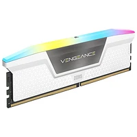 Corsair Vengeance RGB 64GB (2 x 32GB) DDR5 6400MHz Desktop Memory (CMH64GX5M2B6400C32W)