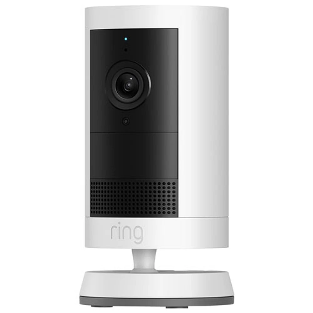 Caméra de surveillance extérieure sans fil 2K Cam Plus de Ring - Blanc