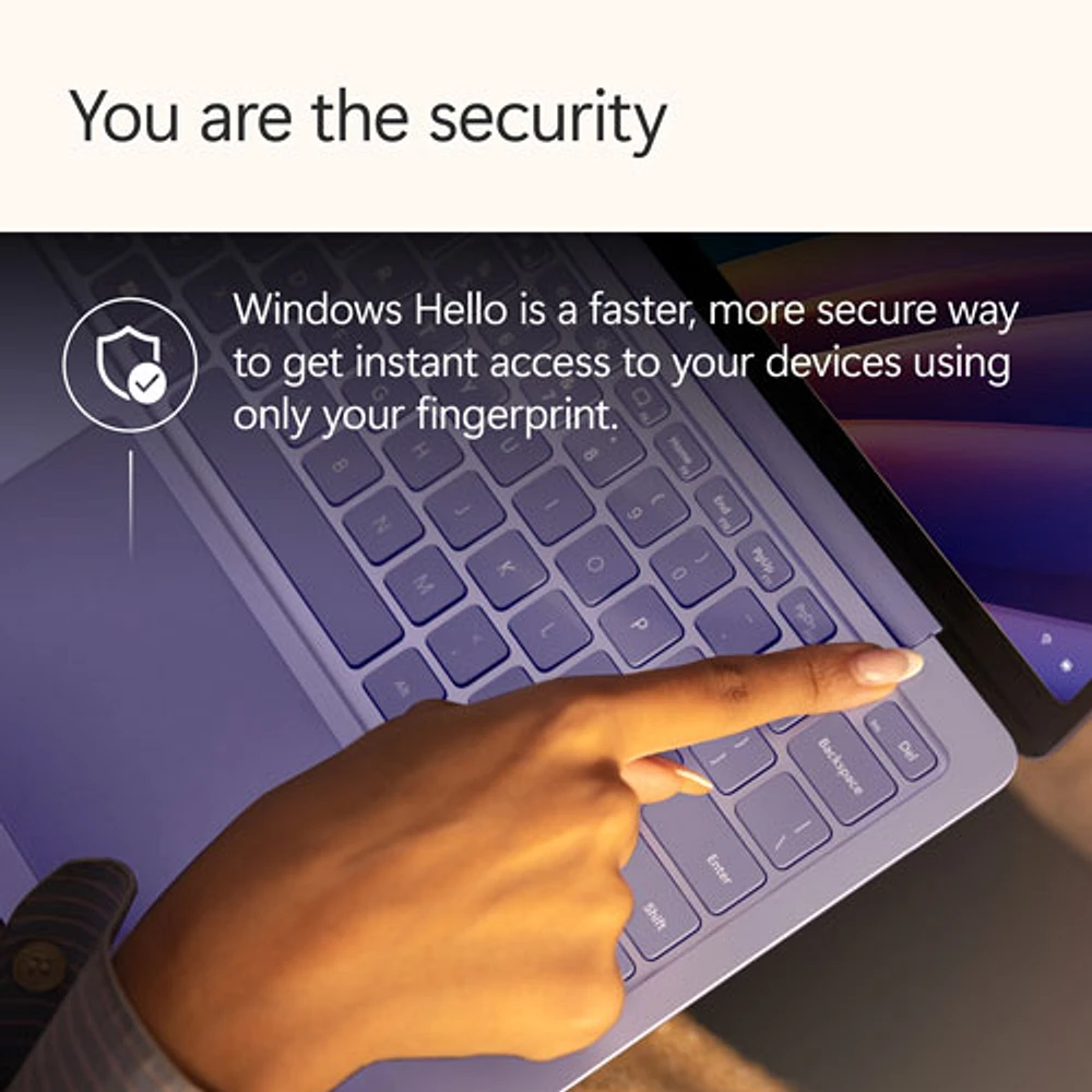 Microsoft Surface Laptop 13" Copilot+ PC Laptop - Violet (Snapdragon X Plus/16GB RAM/512GB UFS) - EN