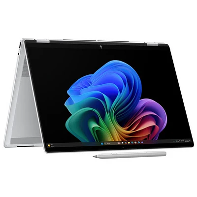 Portable 2-en-1 à écran tactile DELO 14 po OmniBook X Flip de HP (Ryzen Ai5 340 [Zen 5]/RAM 16 Go/SSD 512 Go/Windows 11)