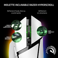 Razer Basilisk V3 Pro 30000 DPI Bluetooth Optical Gaming Mouse - White