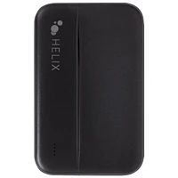 Helix 5000 mAh Dual USB/USB-C Power Bank - Black