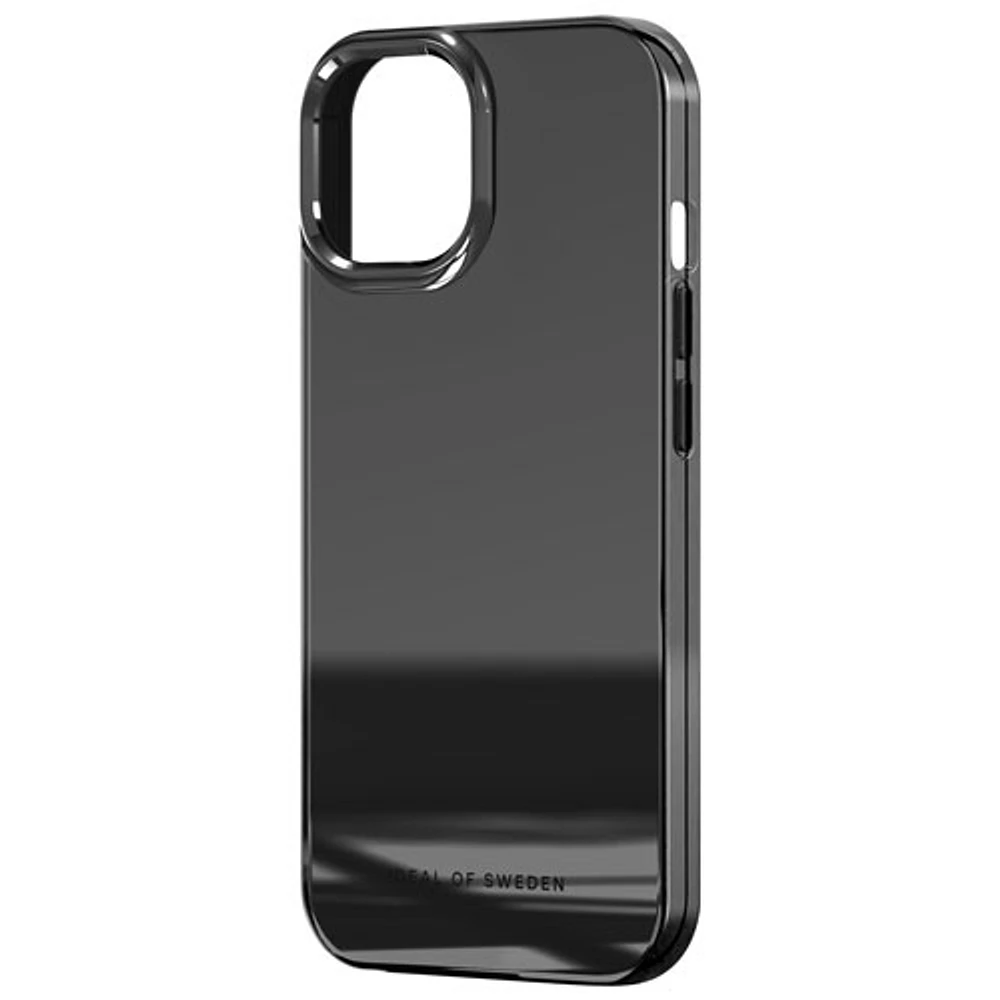Étui rigide ajusté Mirror d'Ideal of Sweden pour iPhone 16e/15/14/16 - Noir réfléchissant