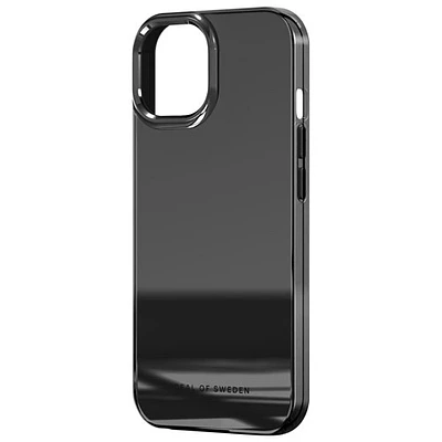 Étui rigide ajusté Mirror d'Ideal of Sweden pour iPhone 16e/15/14/16 - Noir réfléchissant