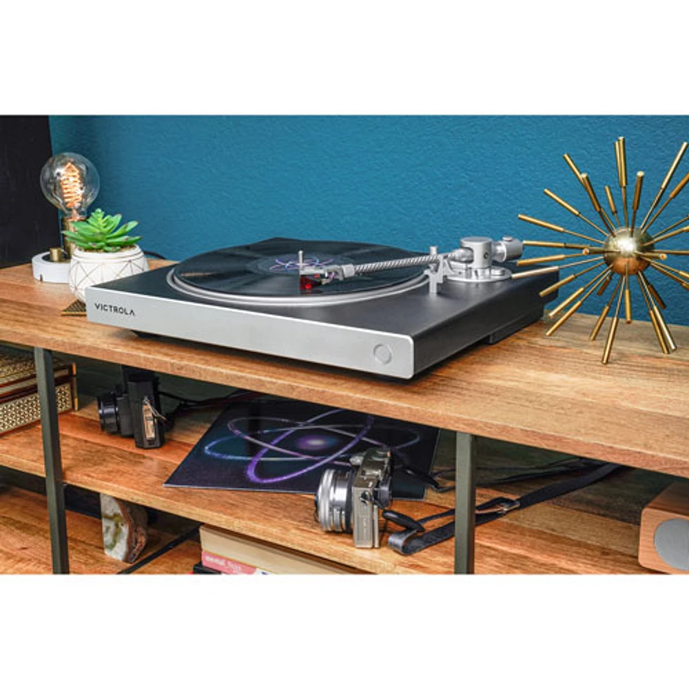 Victrola Hi-Res Carbon VPT-2500-BSL Belt Drive Bluetooth Turntable