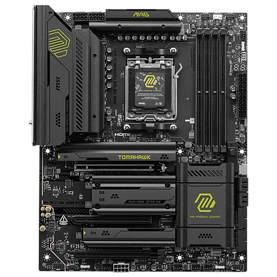 MSI MPG X870 Tomahawk WIFI ATX AM5 Motherboard for AMD Ryzen 9000/8000/7000 Series CPUs