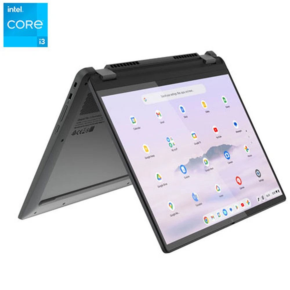 Lenovo ideaPad Flex 5i 14" Touchscreen Chromebook - Storm Grey (Intel Core i3-1315U/8GB RAM/256GB SSD/Chrome OS)