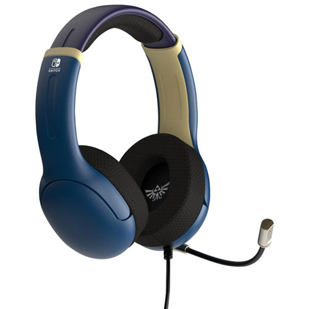 PDP Airlite Gaming Headset for Switch - Brave Blue