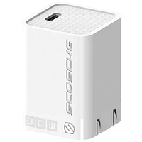 Scosche PowerVolt 30W PD USB-C Wall Charger - White