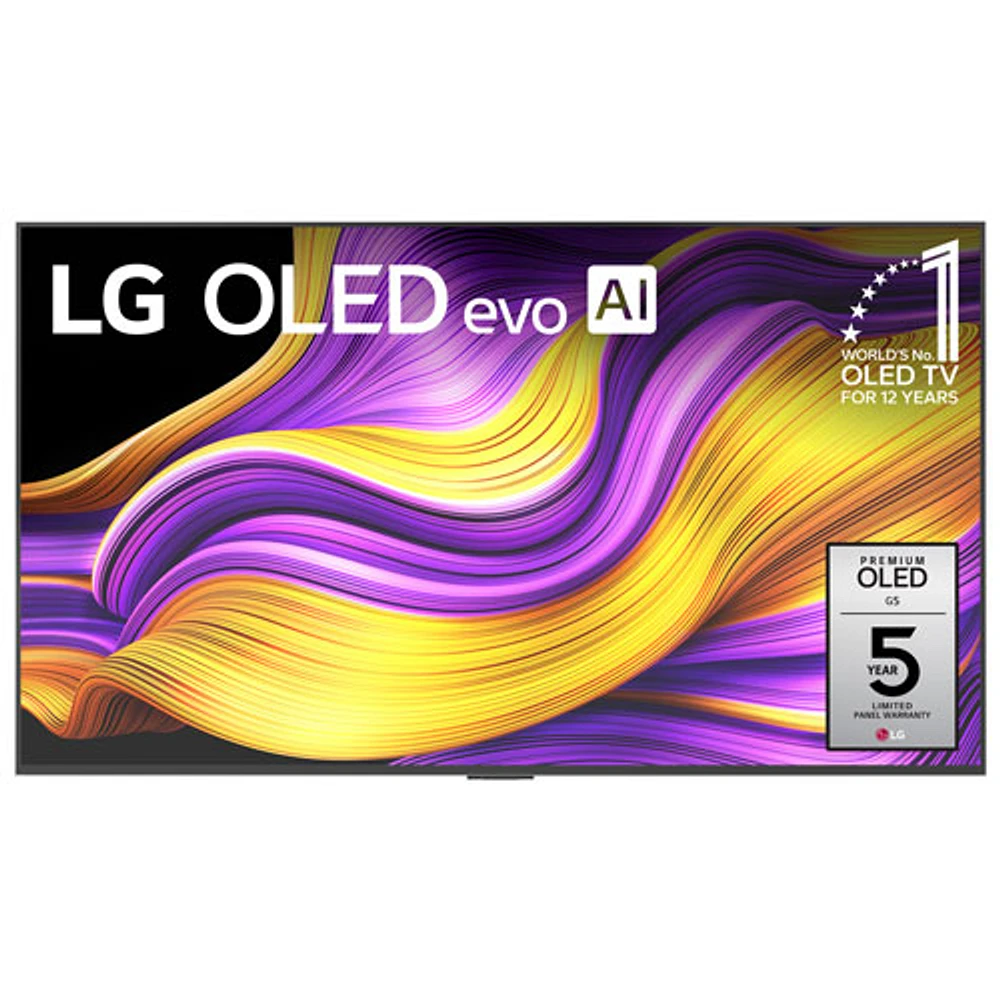 LG 55" evo AI G5 4K UHD HDR OLED Smart TV (OLED55G5SUB) - 2025