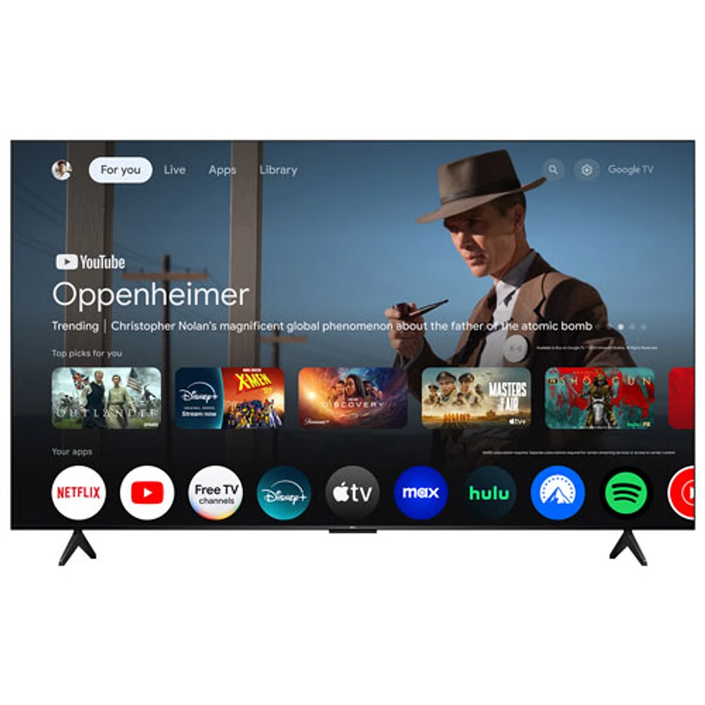 TCL 65" QM5K Series 4K UHD HDR QD Mini-LED Smart Google TV (65QM5K) - 2025 - Only at Best Buy
